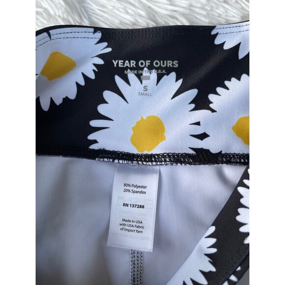YEARS OF OURS Flowered Legging Women Sz S Slightly used - Picture 5 of 5